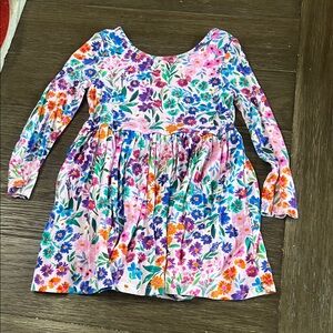 Little Sleepies Multicolor Floral Kids Dress
